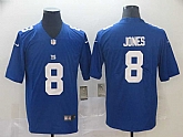 Nike Giants 8 Daniel Jones Royal 2019 NFL Draft First Round Pick Vapor Untouchable Limited Jersey,baseball caps,new era cap wholesale,wholesale hats